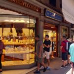 Krámky zlatníků na Ponte Vecchio