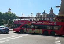Hop-on hop-off vyhlídkový autobus v Barceloně Hop-on hop-off vyhlídkový autobus v Barceloně