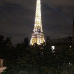 Avenue de Camoens - výhled na Eiffelovku