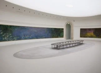 Monetovy lekníny v Musée de l'Orangerie