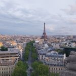 Výhled z terasy Vítězného oblouku